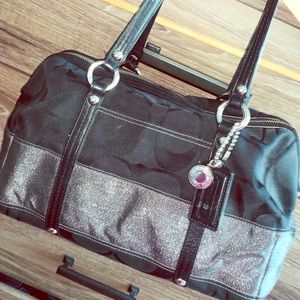 Black Coach handbag